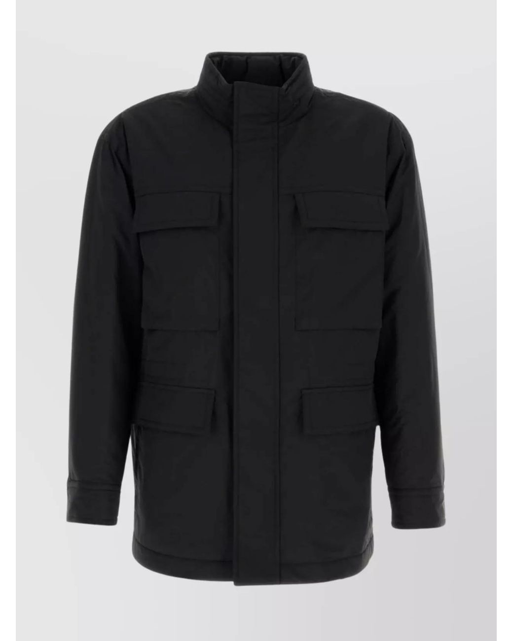 Ferragamo Black Padded Jacket for men