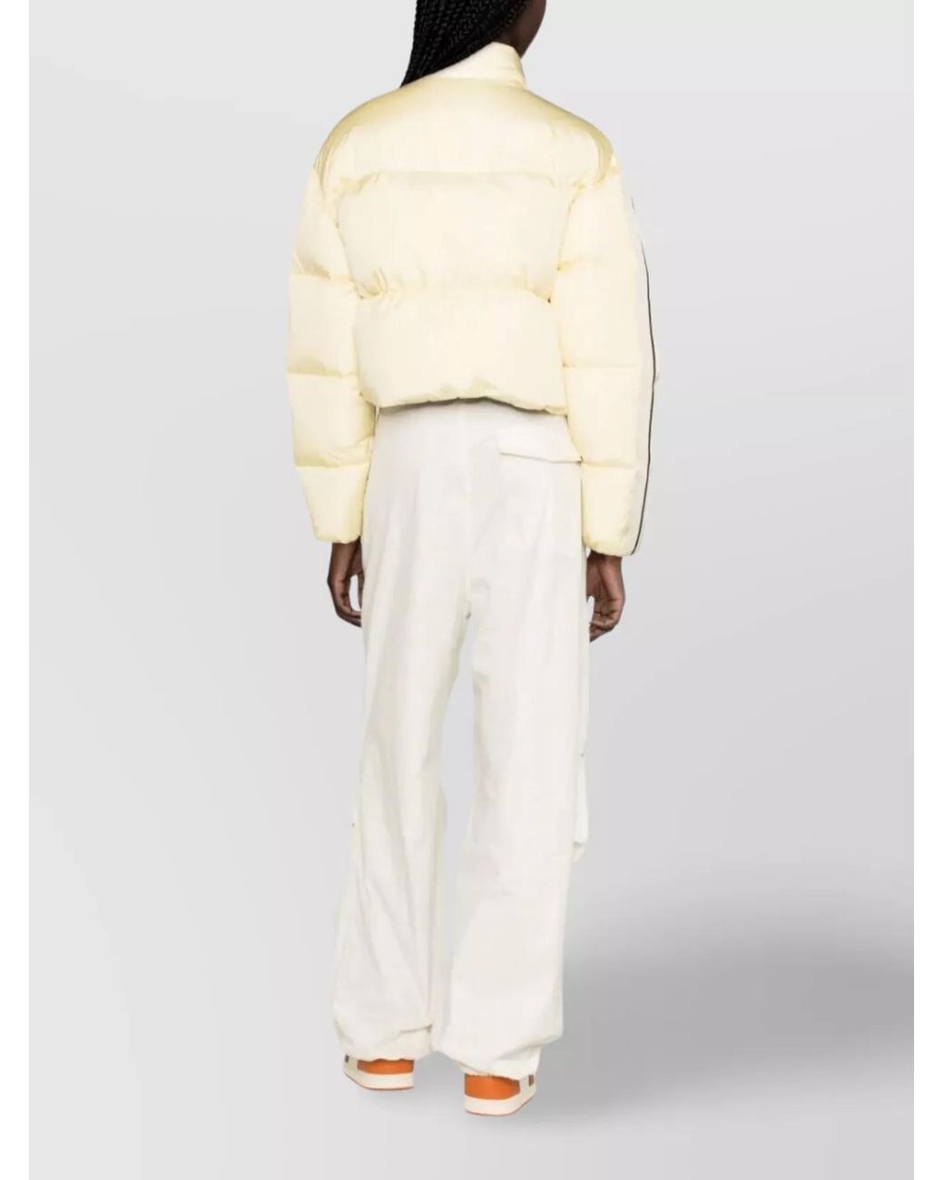 Palm Angels Natural Down Puffer Jacket