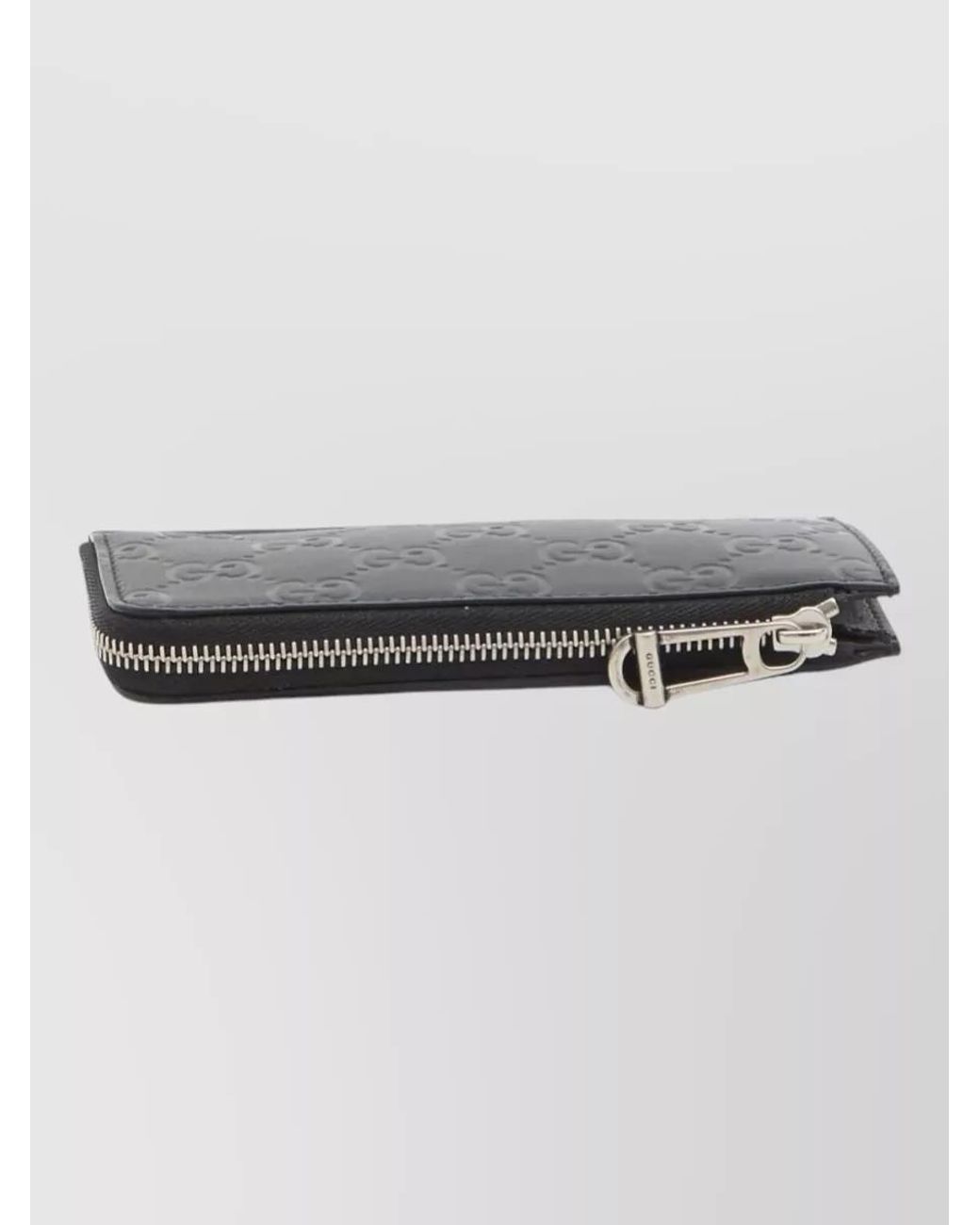 Gucci Black Leather Card Holder for men