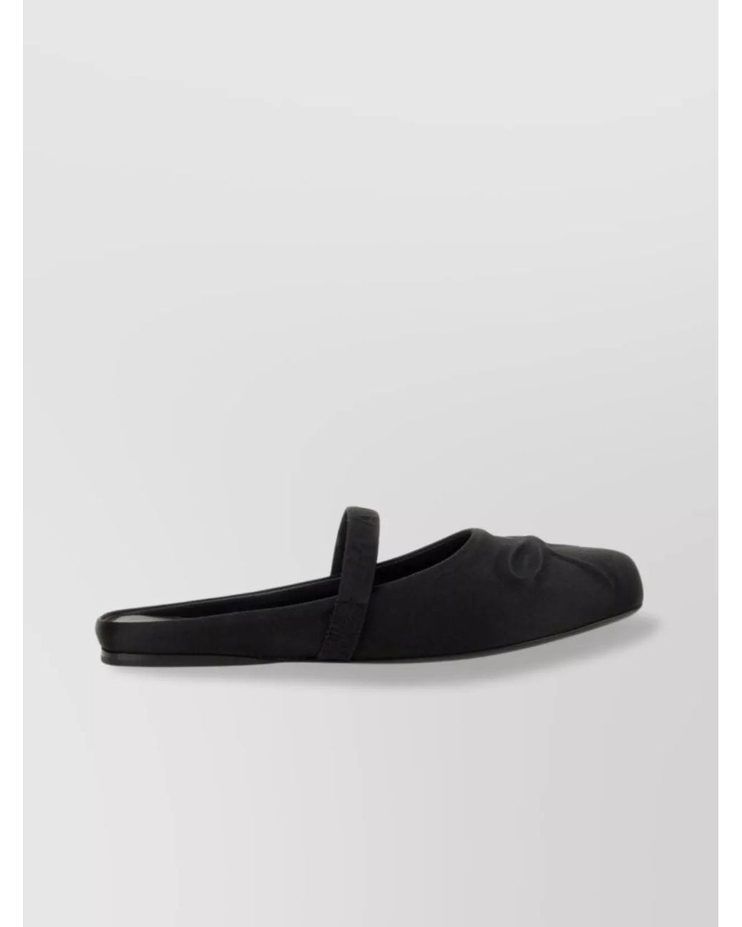 Marni White Silk Ballerina Flats