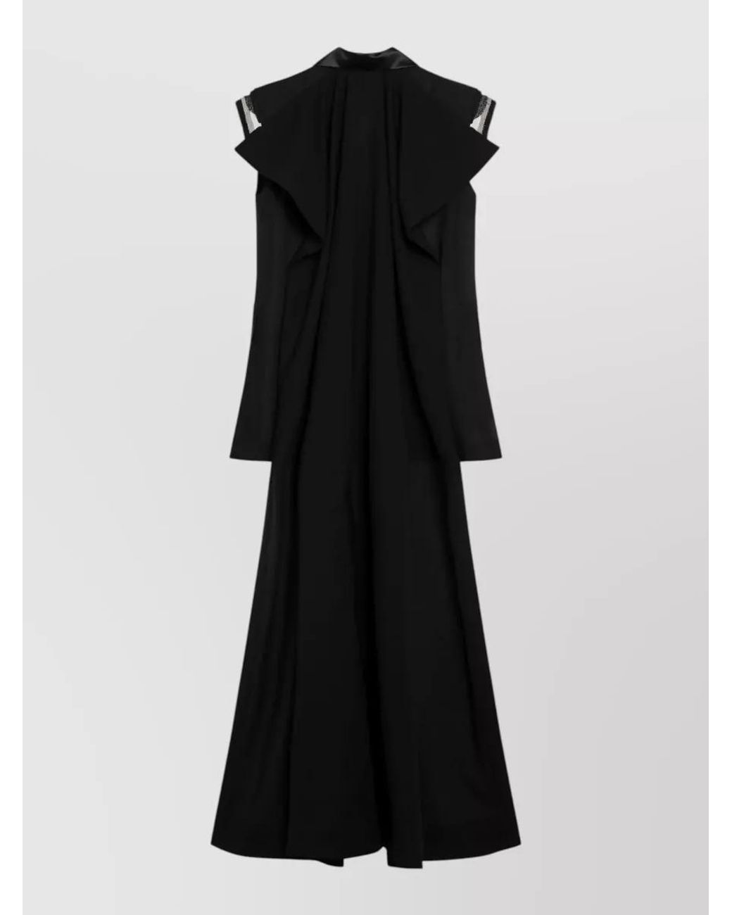 Sacai Black Maxi Dress