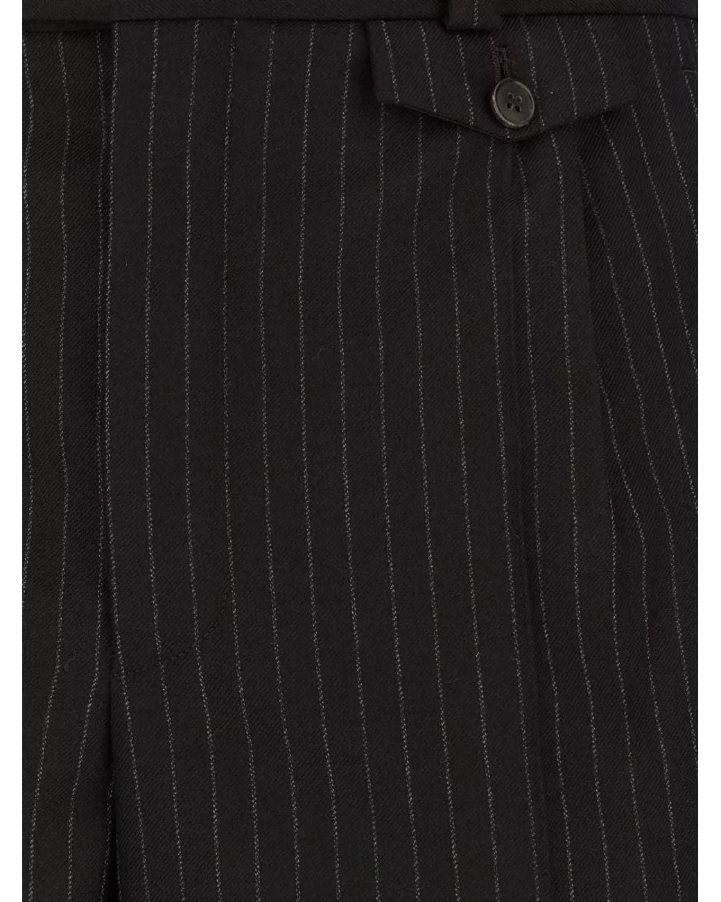 Saint Laurent Black Tailored Trousers for men