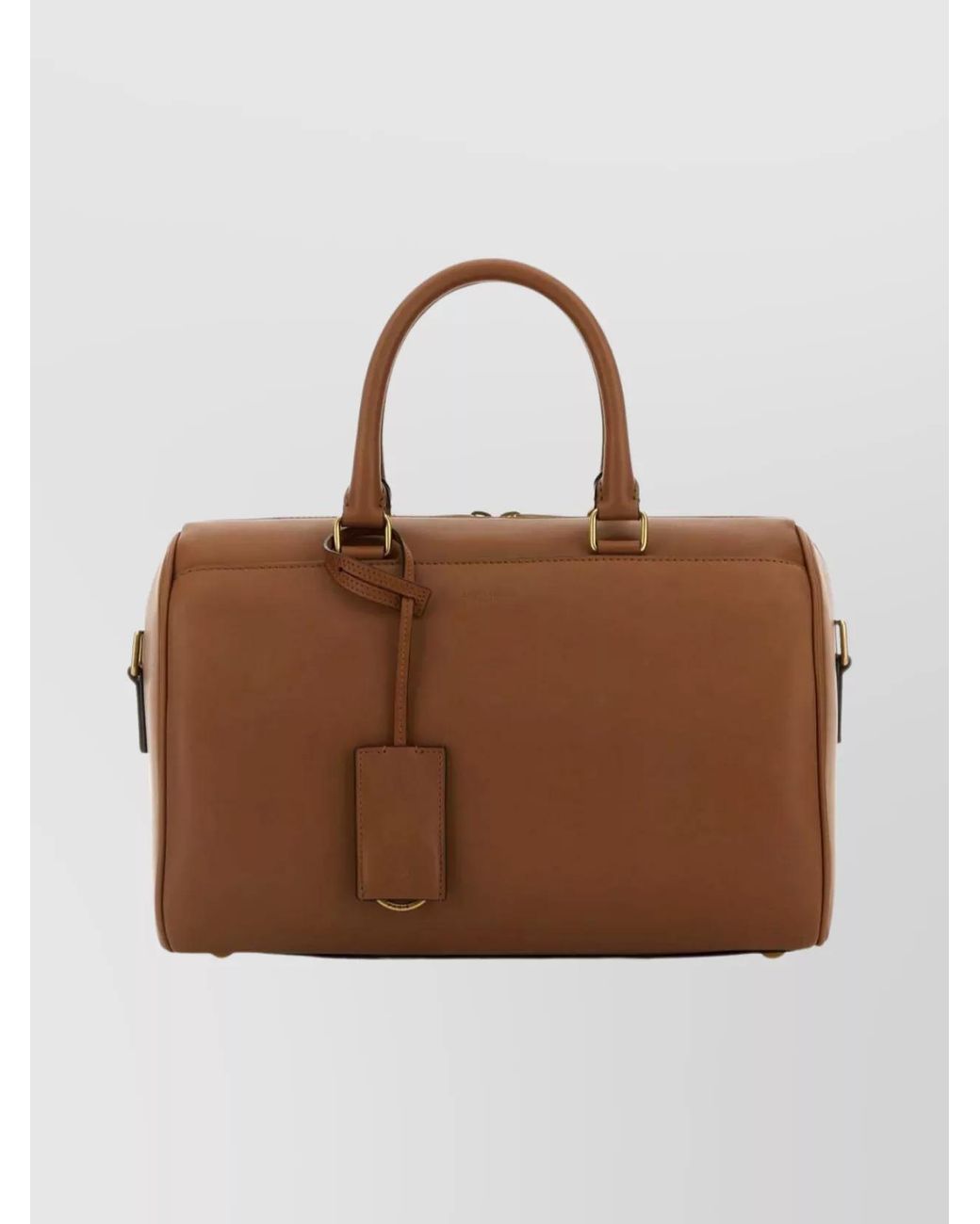 Saint Laurent Brown Leather Shoulder Bag