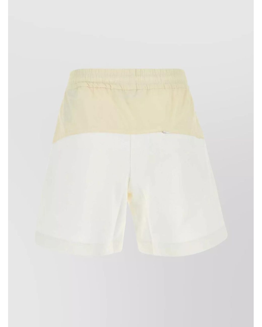 Herno White Knee-Length Shorts