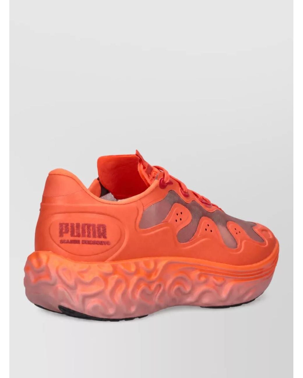 PUMA Orange Low Top Sneakers