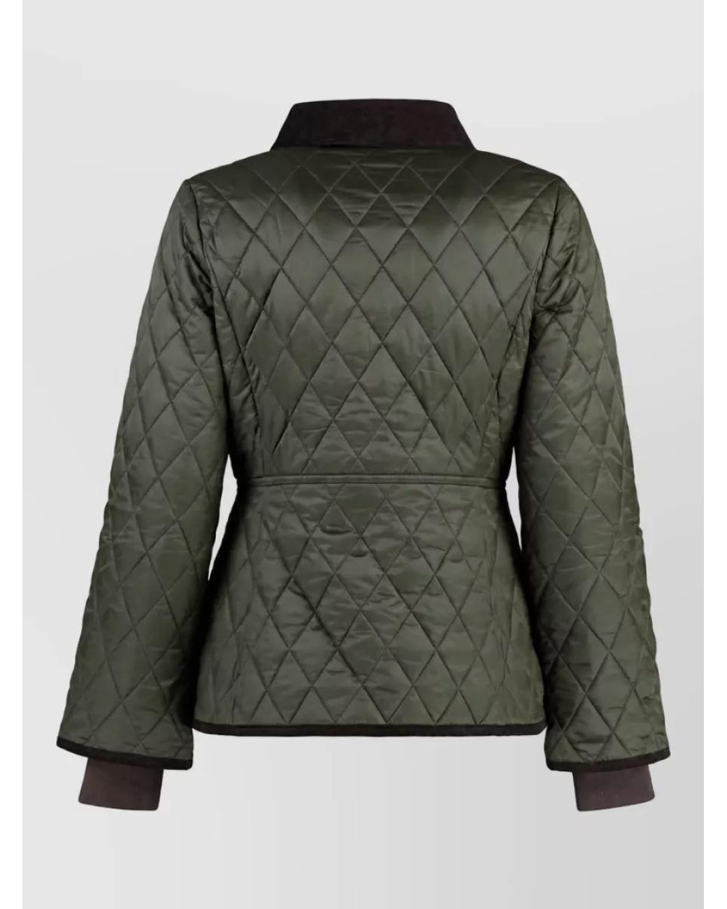 Barbour Green Quilted Puffer Jacket
