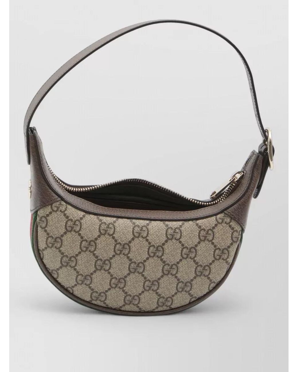Gucci Gray Ophidia Small Shoulder Bag
