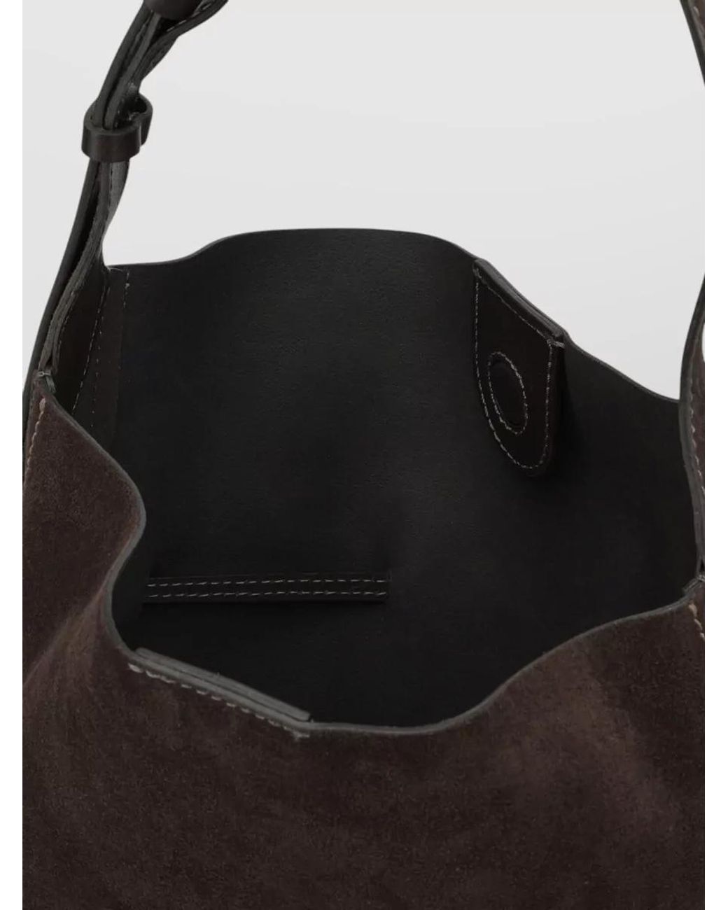 Gianni Chiarini Black Leather Bucket Bag