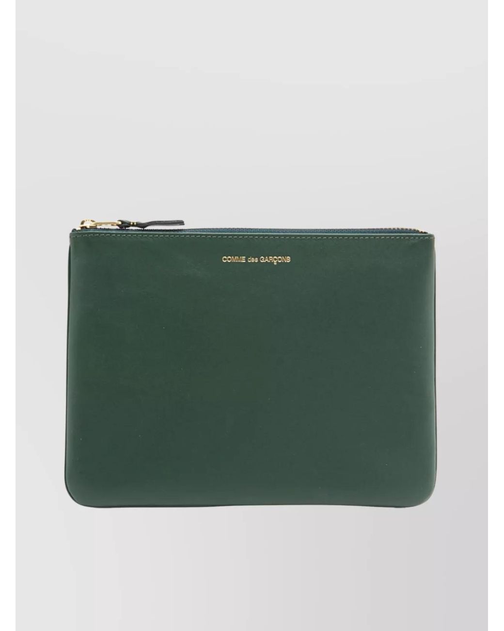 Comme des Garçons Green Smooth Calf Leather Billfold