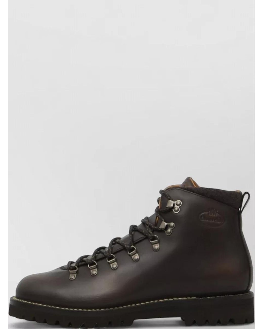 Church's Black Leather Lace-Up Boots for men