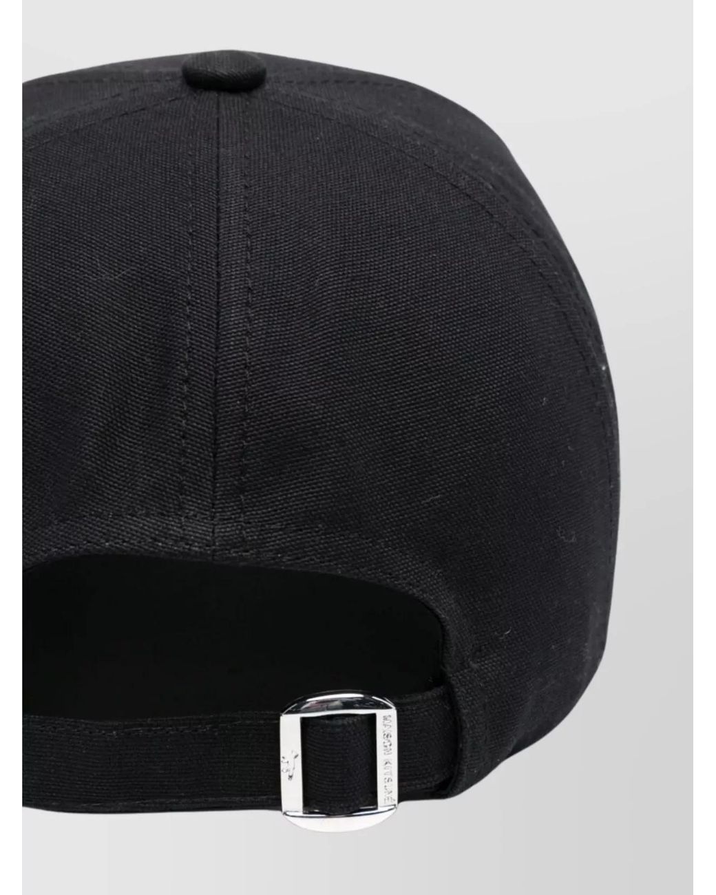 Maison Kitsuné Blue Infant Fox Baseball Cap for men