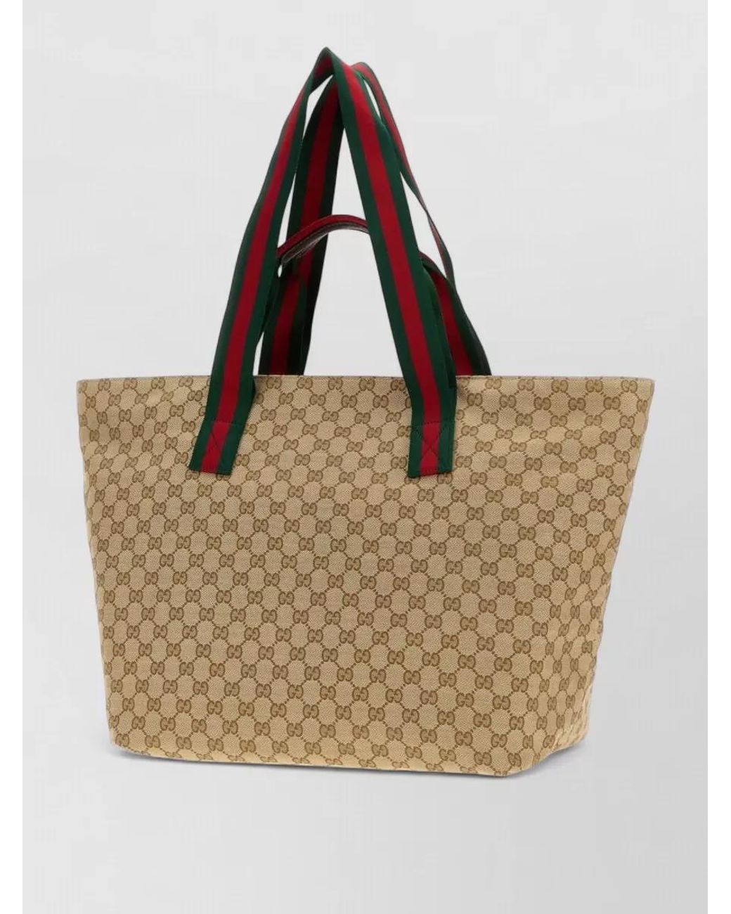 Gucci Natural Canvas Medium Tote Bag for men