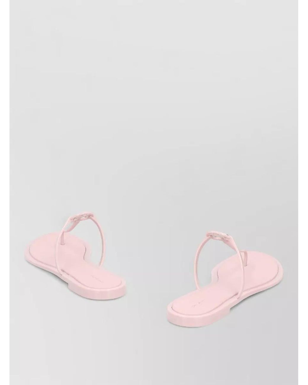 Tory Burch Pink Jelly Flip Flops