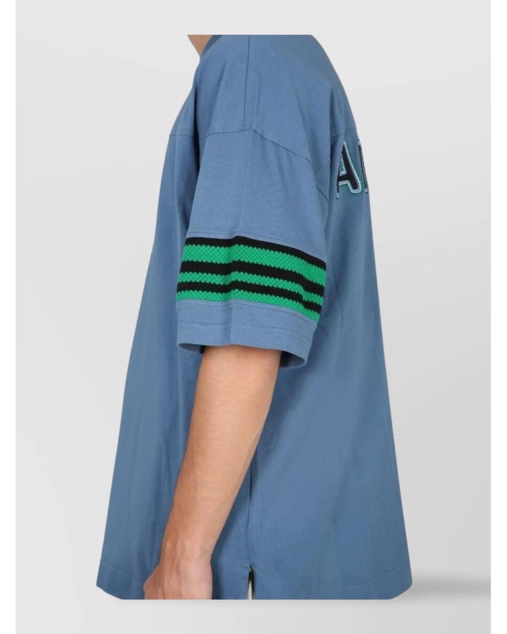 Ambush Blue Logo-Print T-Shirt for men