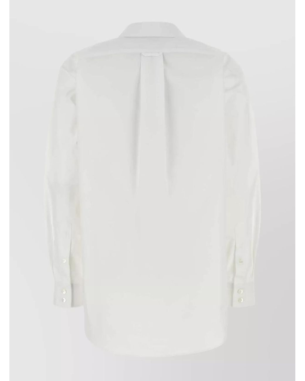 Gucci White Cotton Shirt for men