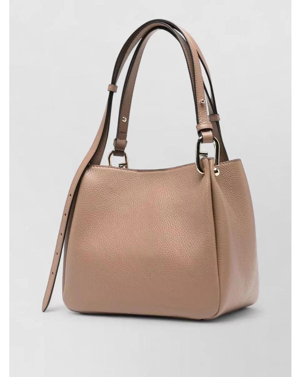 Furla Natural Na Leather Shoulder Bag