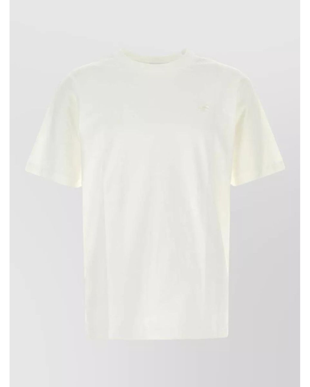 New Balance White Cotton T-Shirt for men