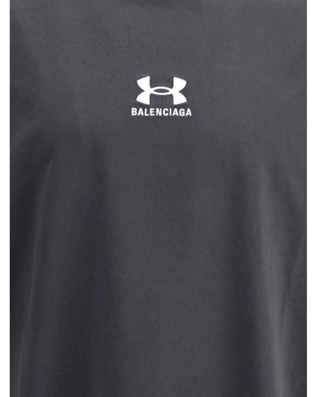 Balenciaga Black Cotton Oversized Short-Sleeve T-Shirt for men