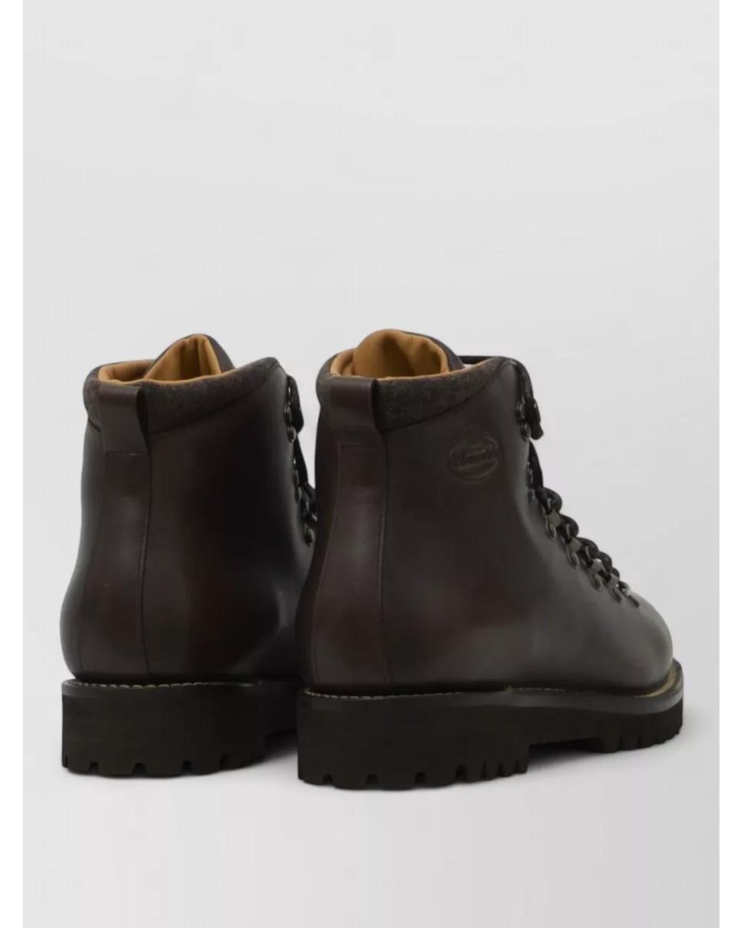 Church's Black Leather Lace-Up Boots for men