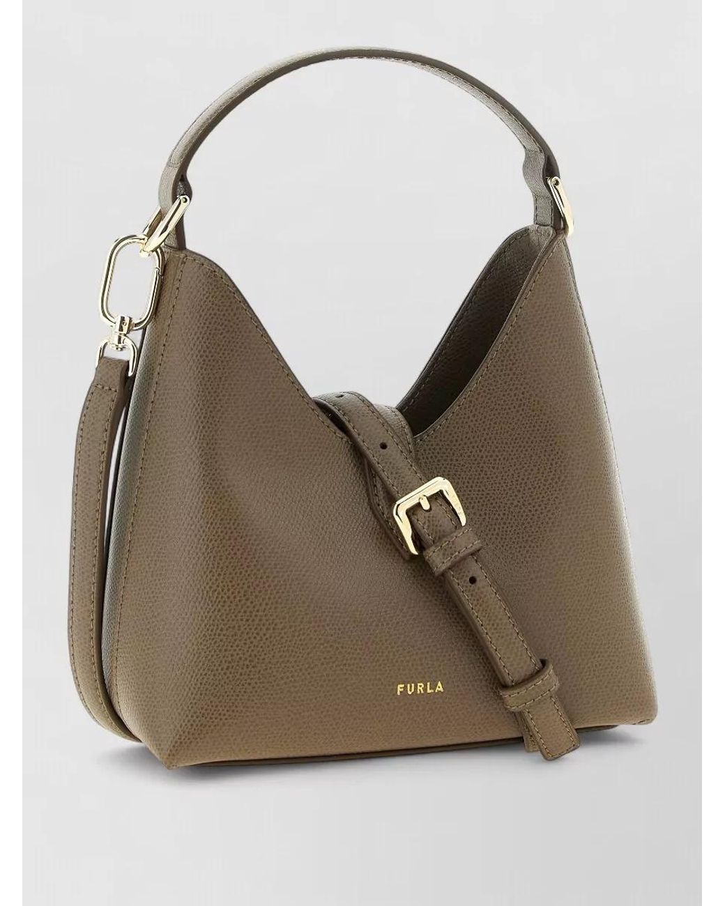 Furla Multicolor Mini Textured Leather Shoulder Bag