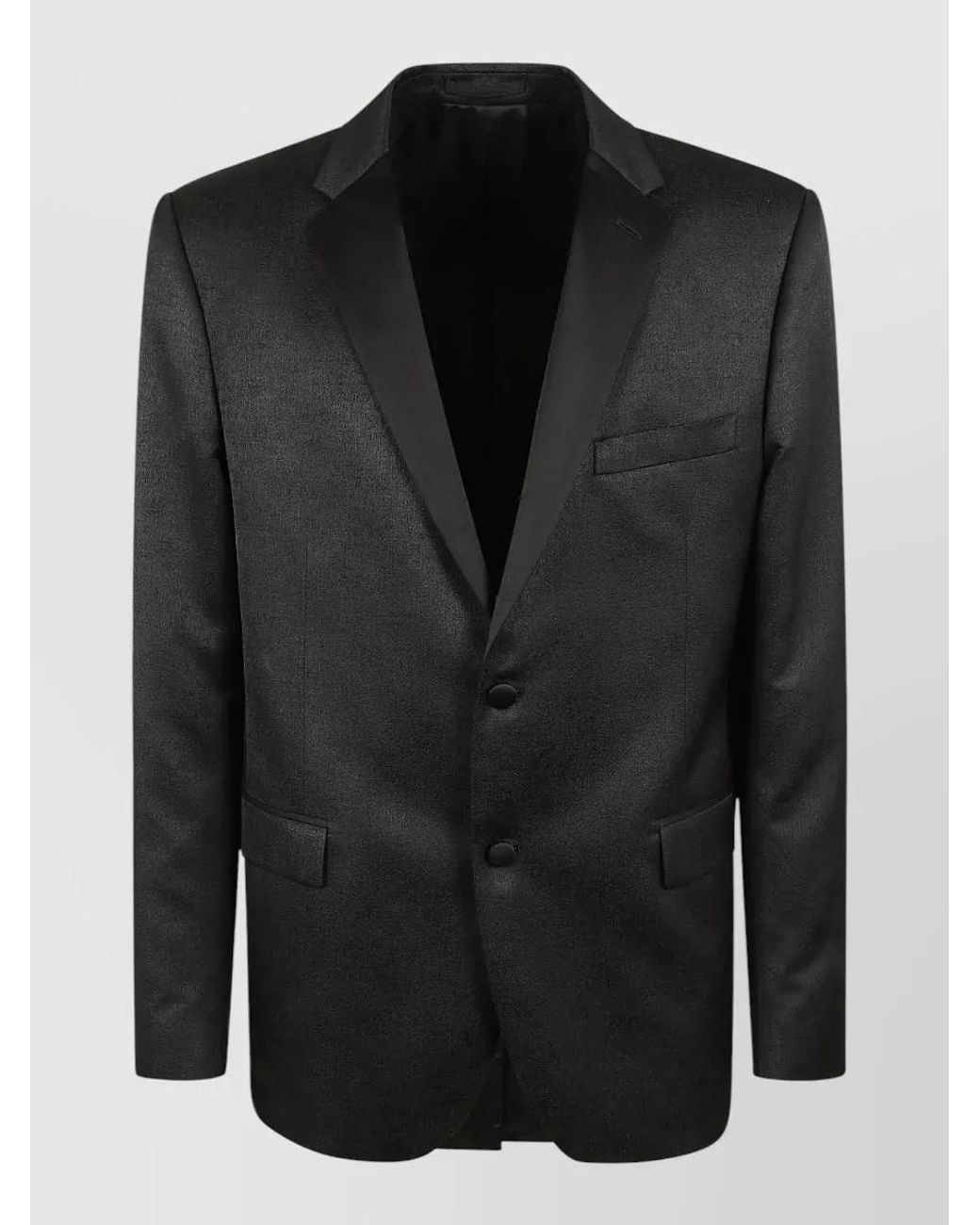 Lardini Black Slim-Fit Suit Jacket for men