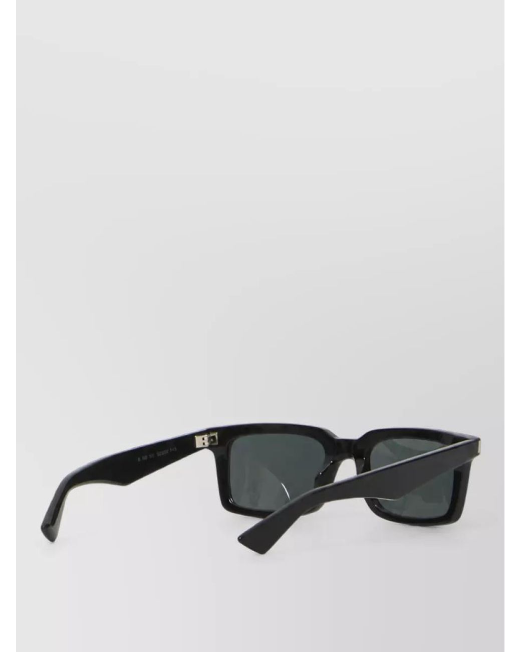 Saint Laurent Gray Acetate Rectangular Sunglasses for men