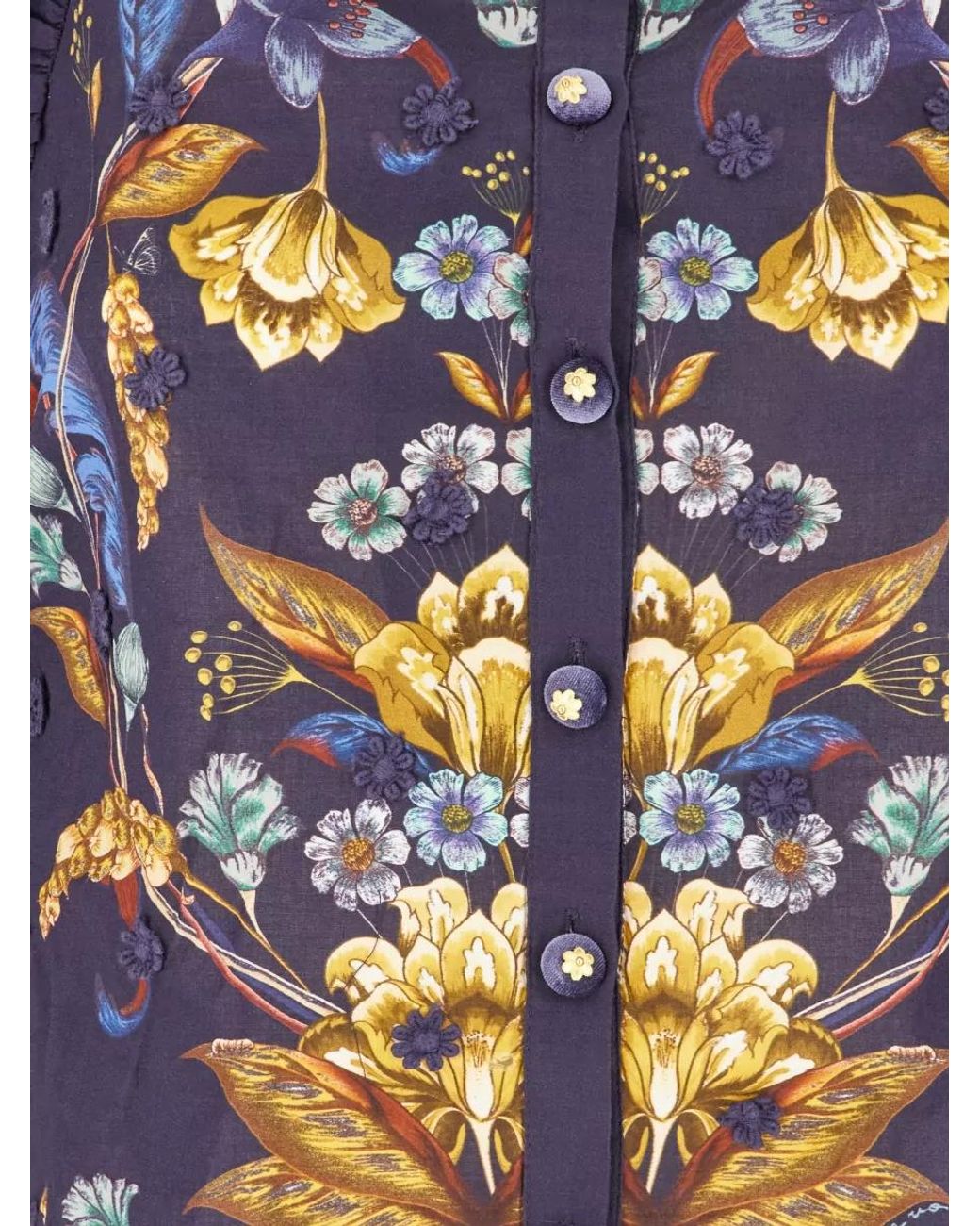 Farm Rio Blue Blouse
