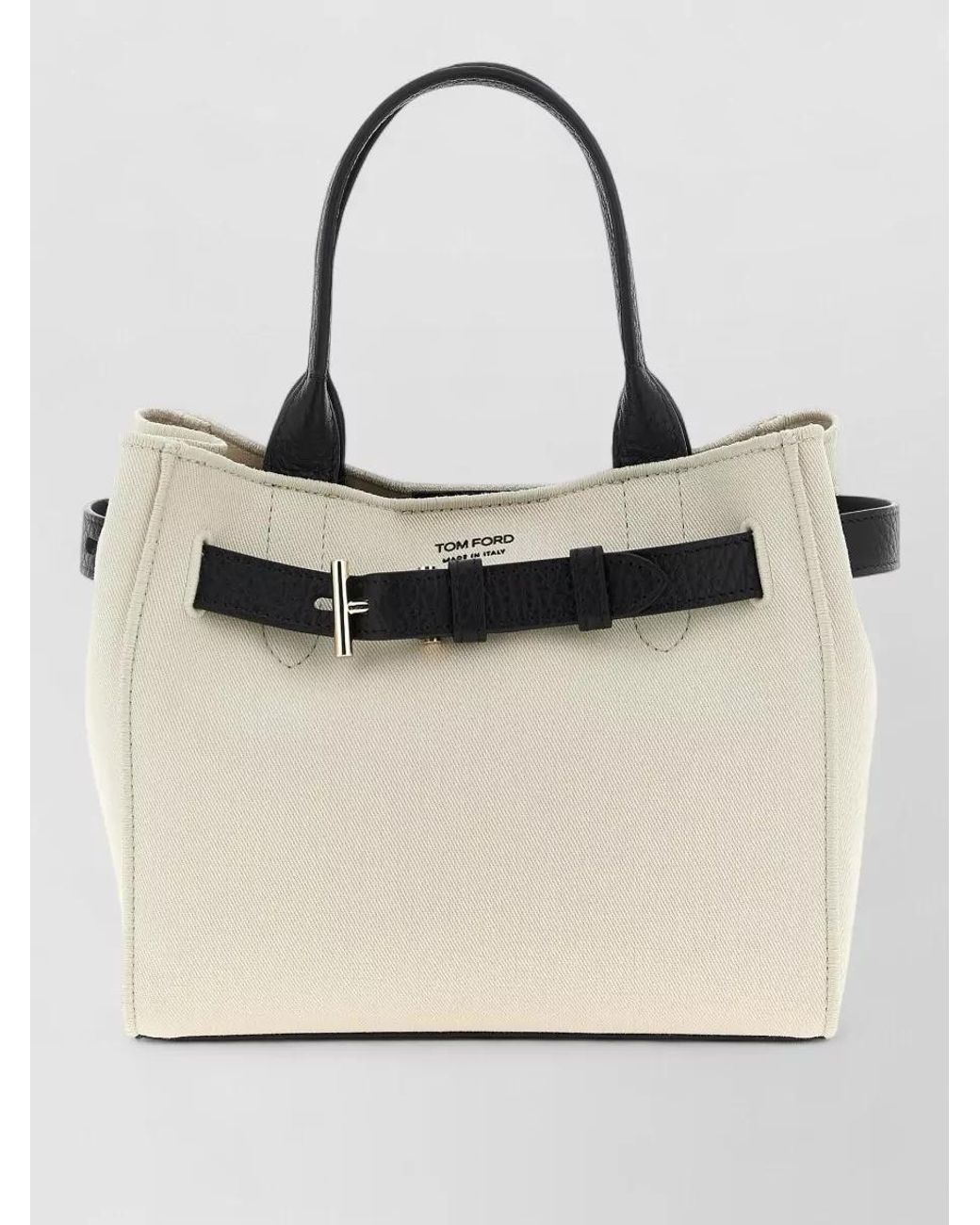 Tom Ford Natural Audrey Small Canvas Tote Bag