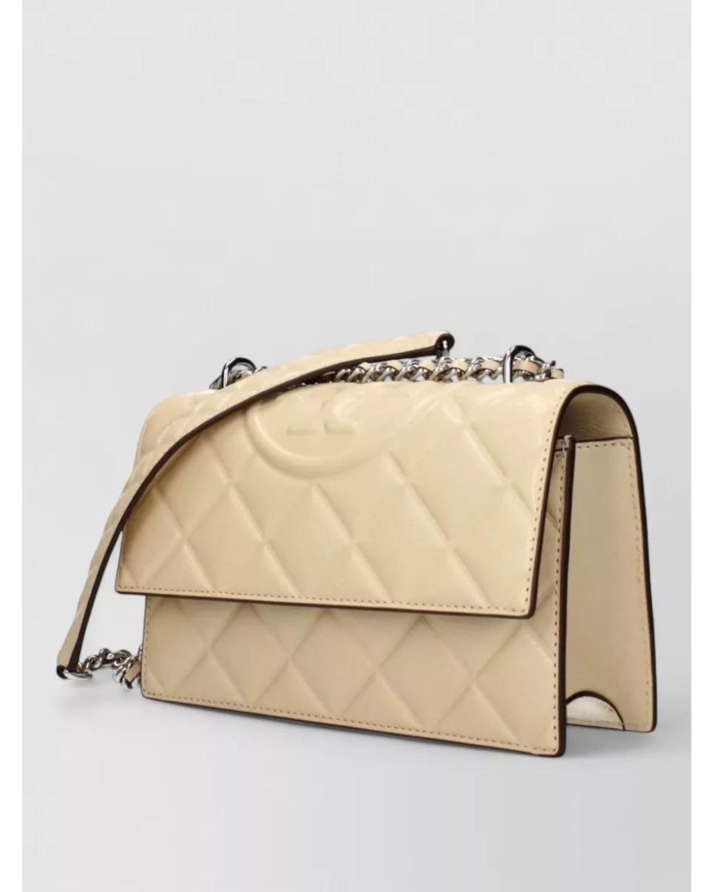 Tory Burch Natural Leather Clutch Bag