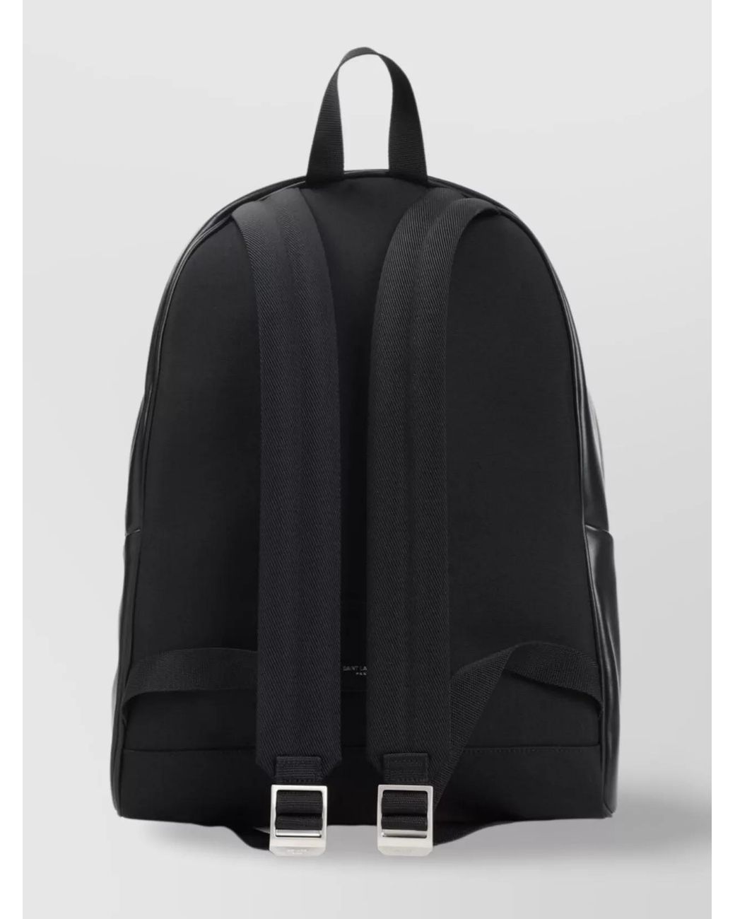 Saint Laurent Black Leather City Backpack for men
