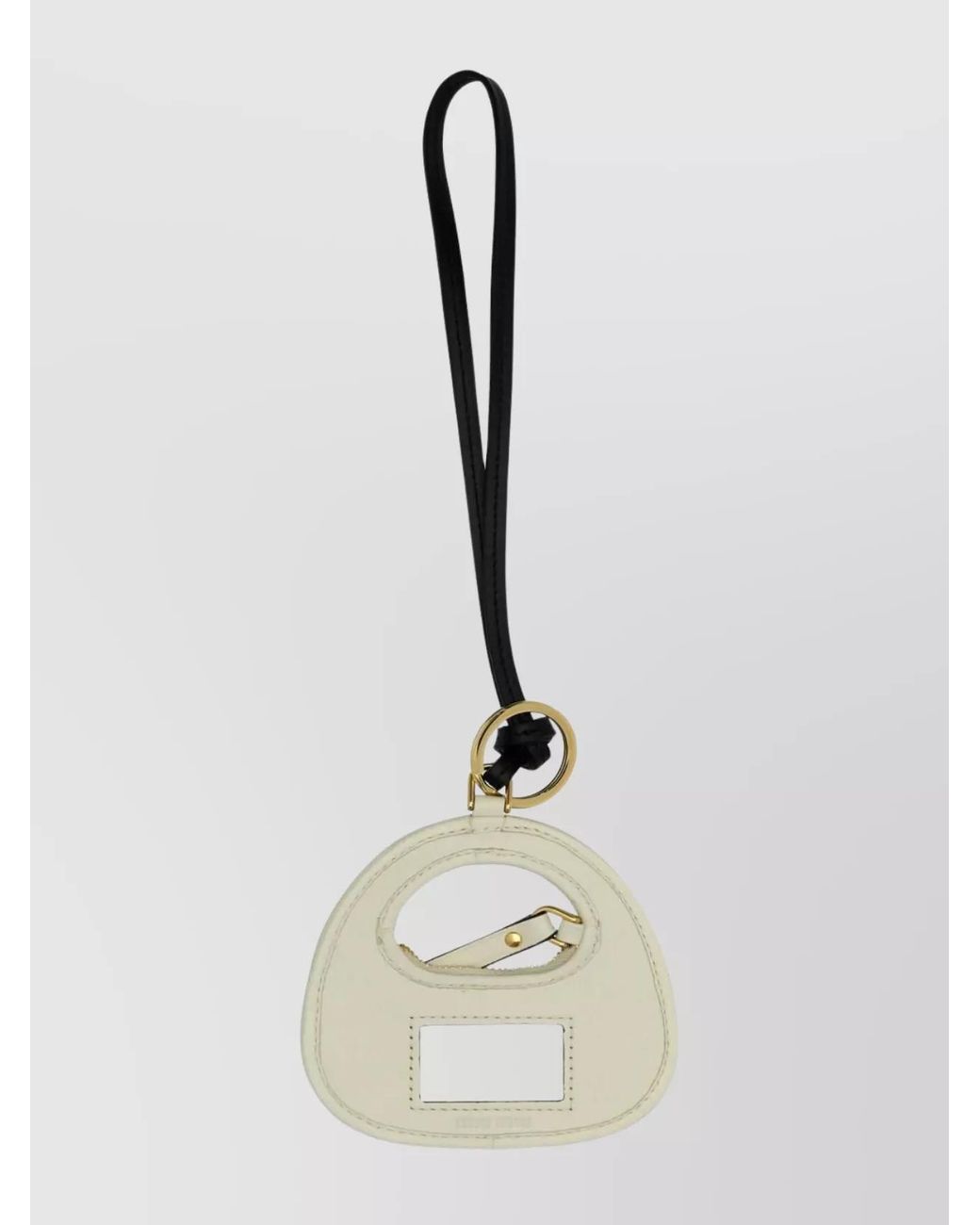 Miu Miu Natural Leather Keyring
