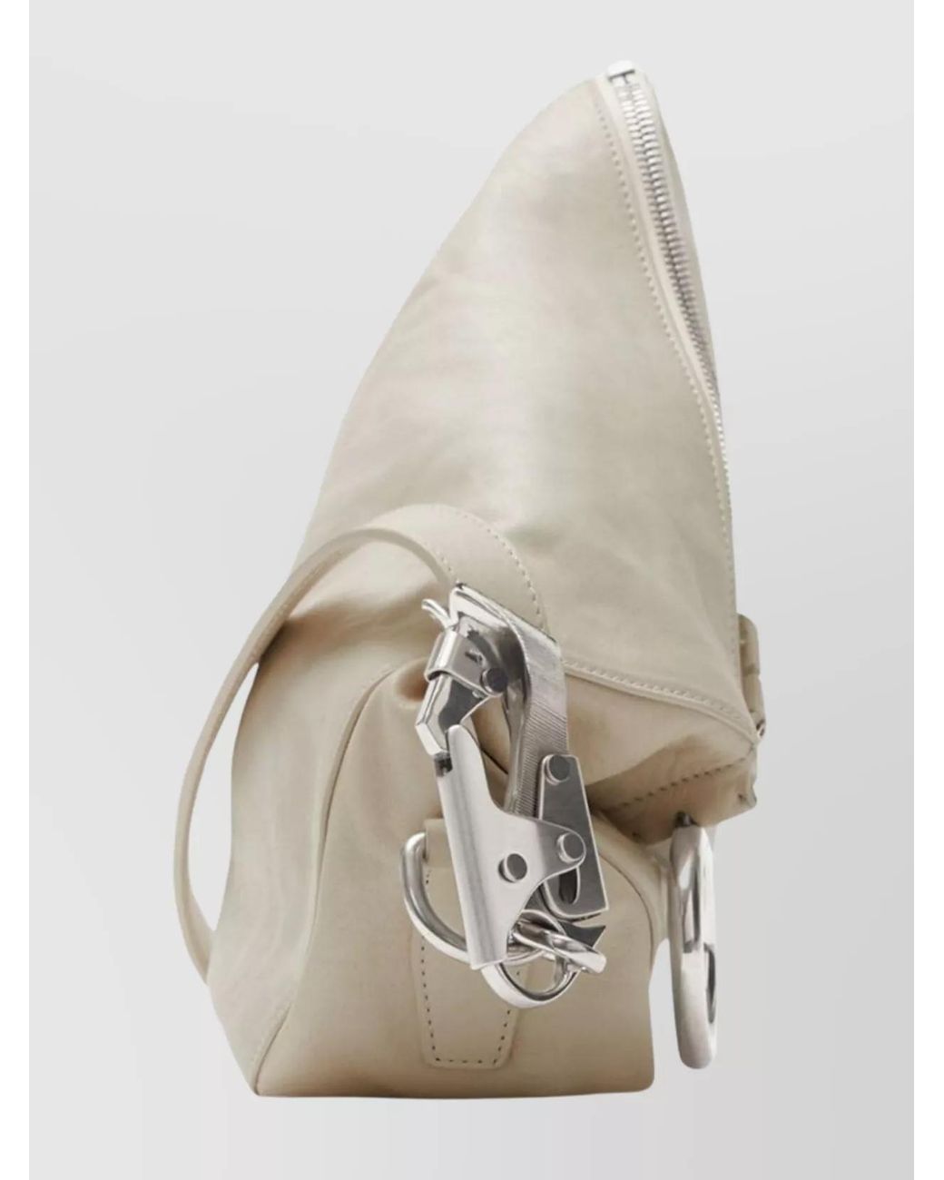 Burberry Natural Small Calf Leather Shoulder Bag
