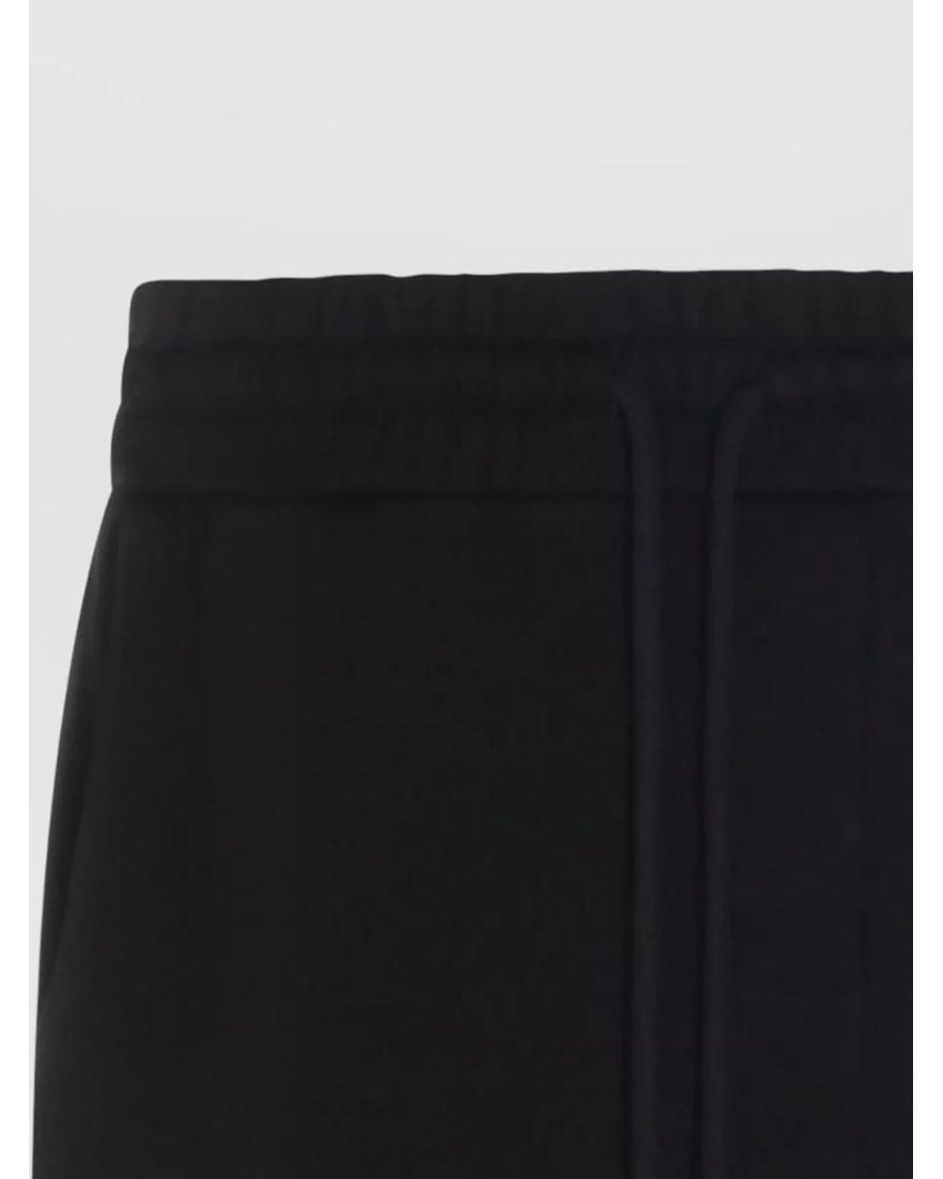 Amiri Black Cotton Oversized Track Pants for men