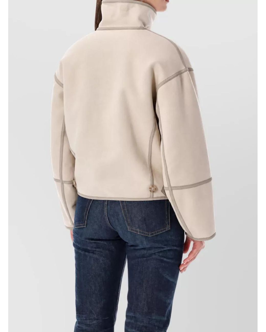 Urbancode Blue Faux Fur Reversible Short Coat