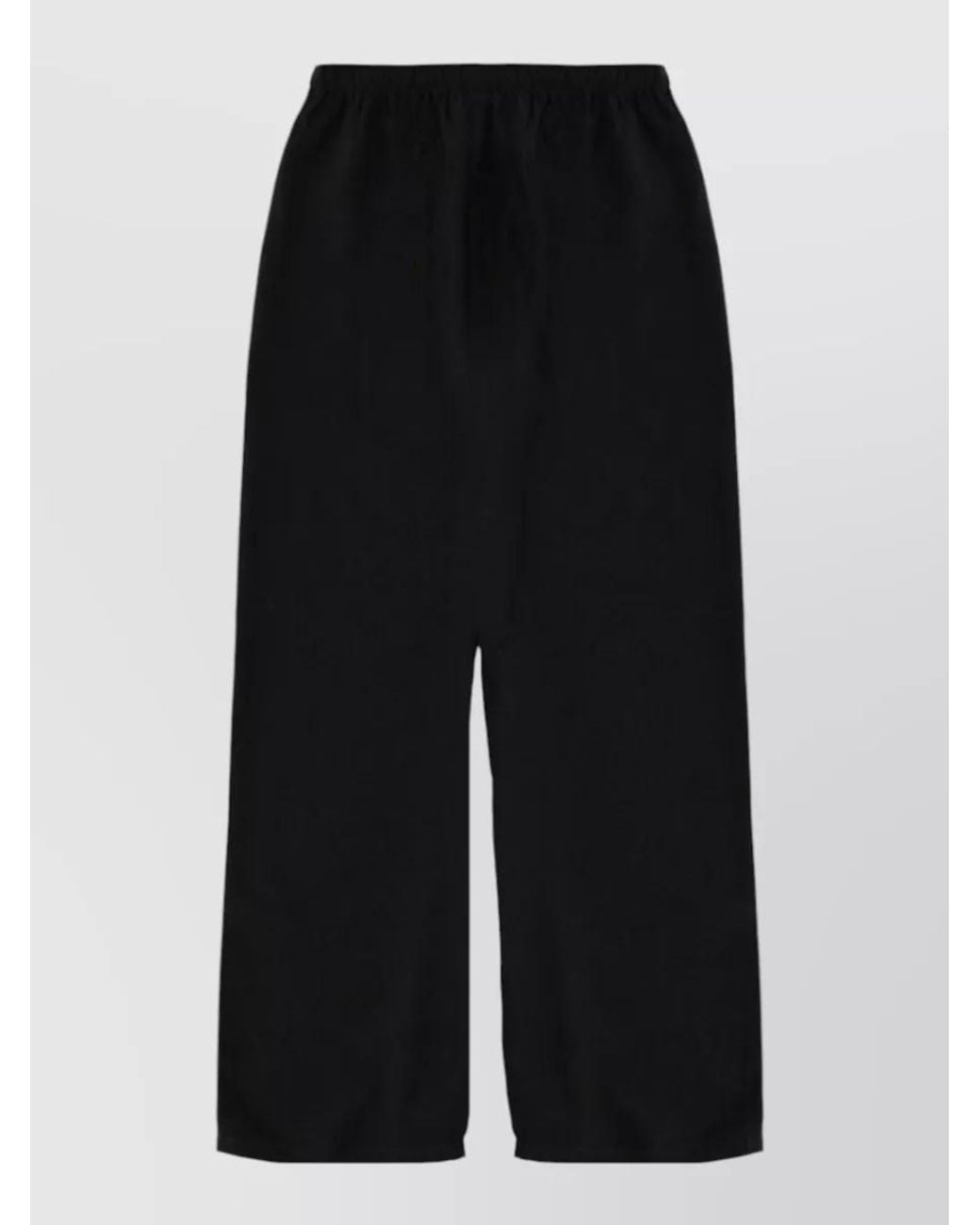 Filippa K Black Draped Track Pants
