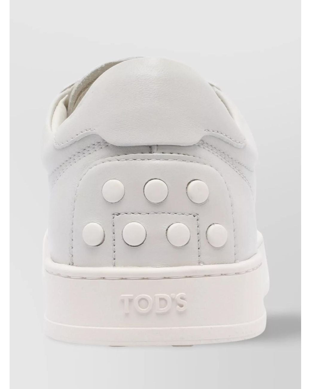 Tod's Natural Leather Low-Top Sneakers for men