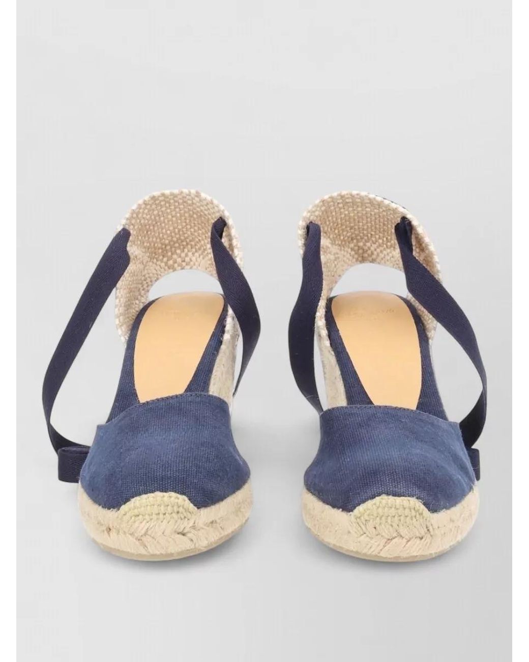 Castaner Blue Cotton Espadrilles