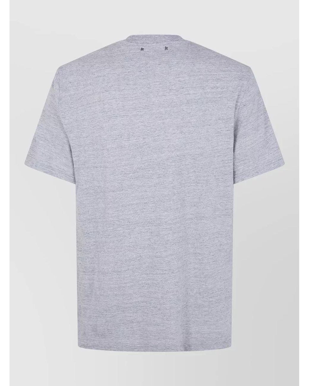 Golden Goose Deluxe Brand Gray Printed Cotton Jersey T-Shirt for men