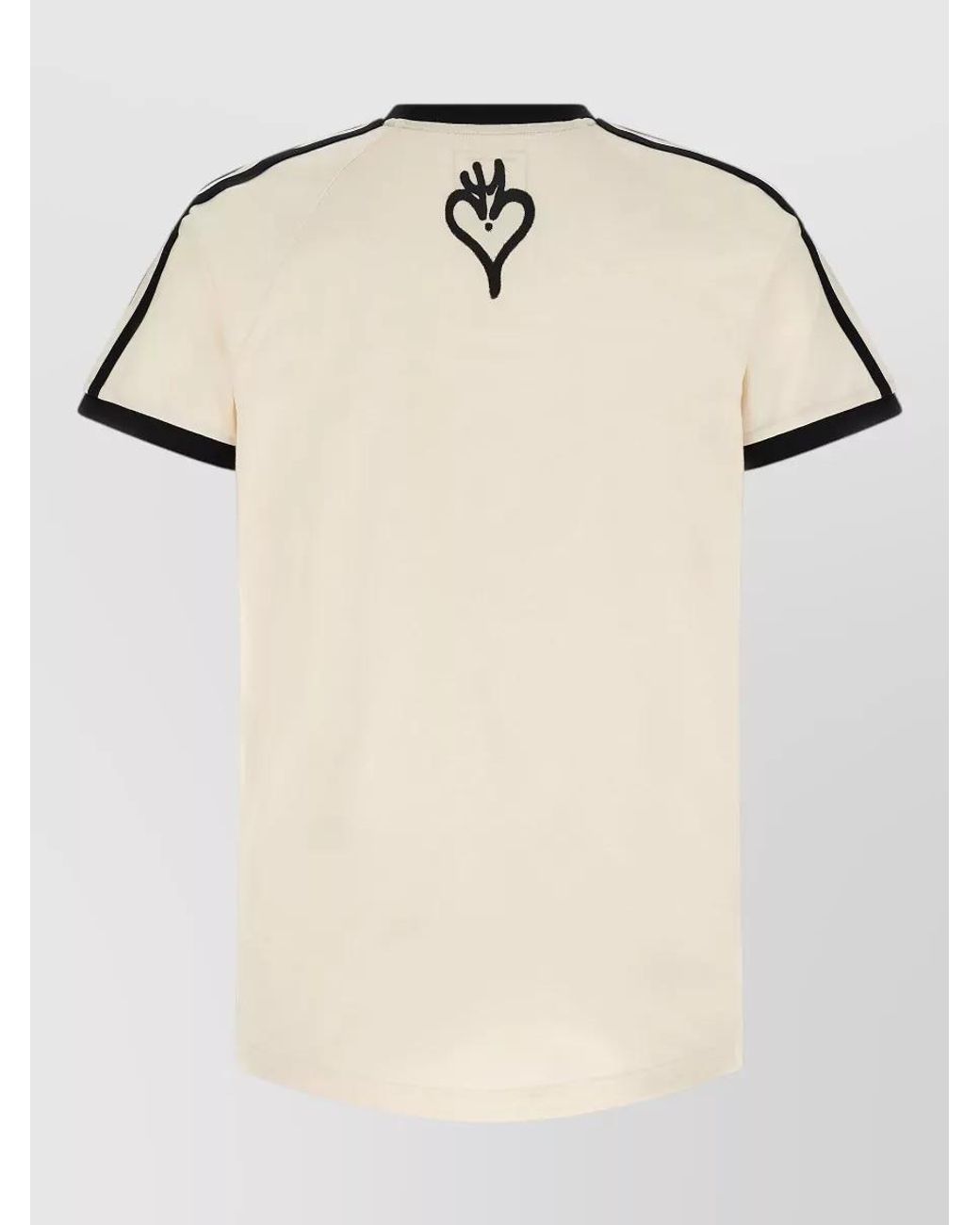 Y-3 Natural Graphic Cotton T-Shirt for men