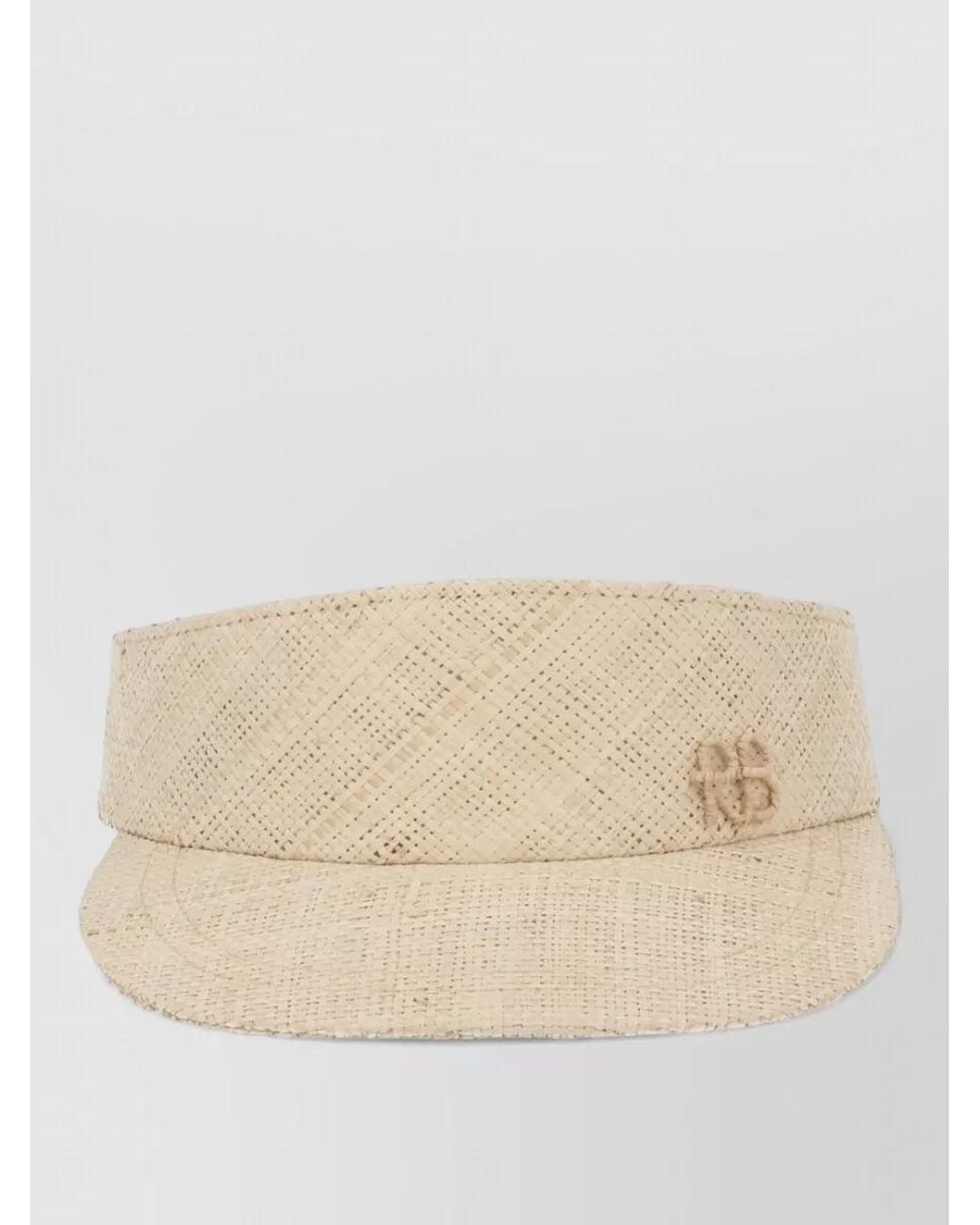 Ruslan Baginskiy Natural Straw Visor