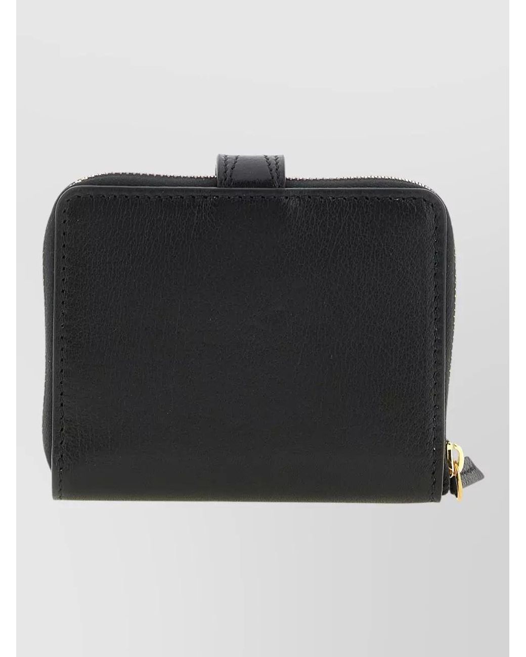 Chloé Black Leather Keyring