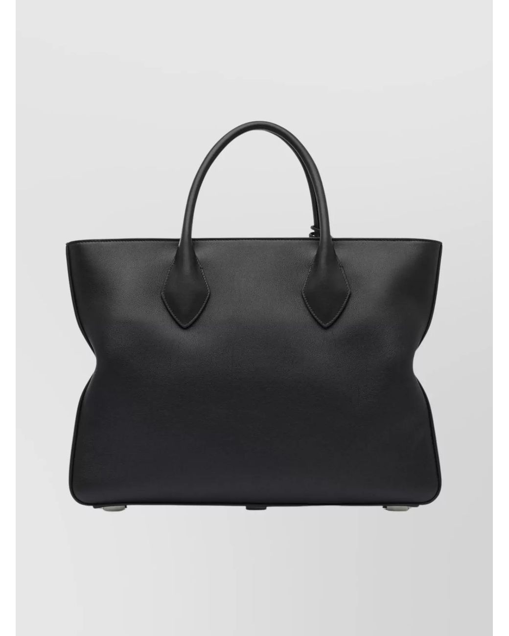 Ferragamo Black Leather Shoulder Bag for men