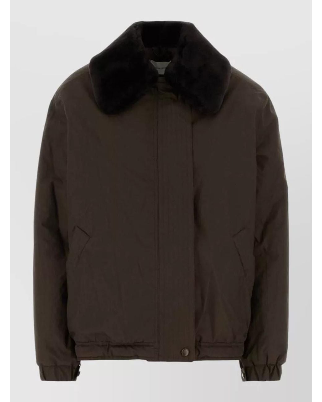 Magda Butrym Black Cotton Padded Jacket