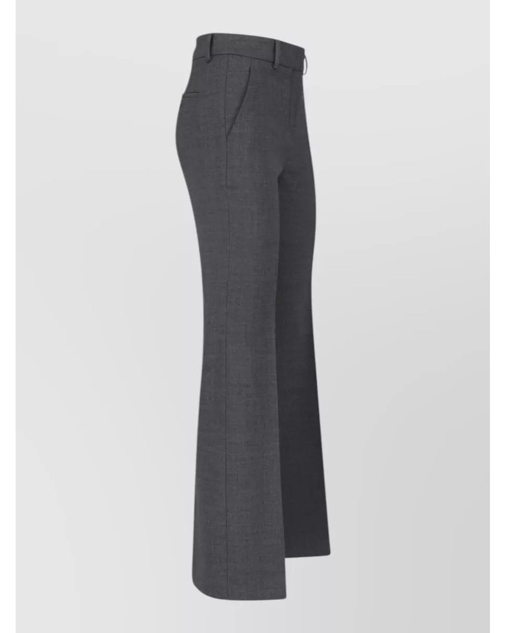Incotex Gray Straight-Leg Suit Trousers