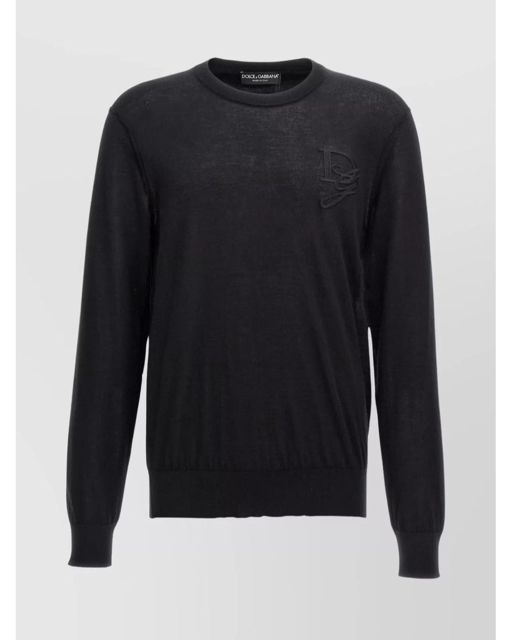 Dolce & Gabbana Blue Cashmere Jumper for men