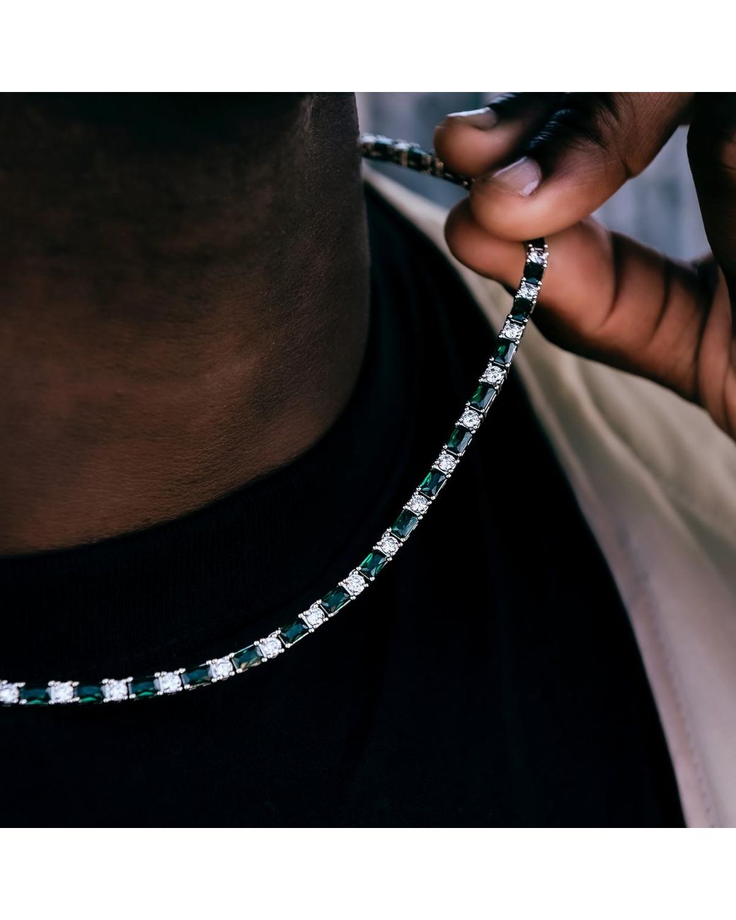 Tennis chain gld clearance shop