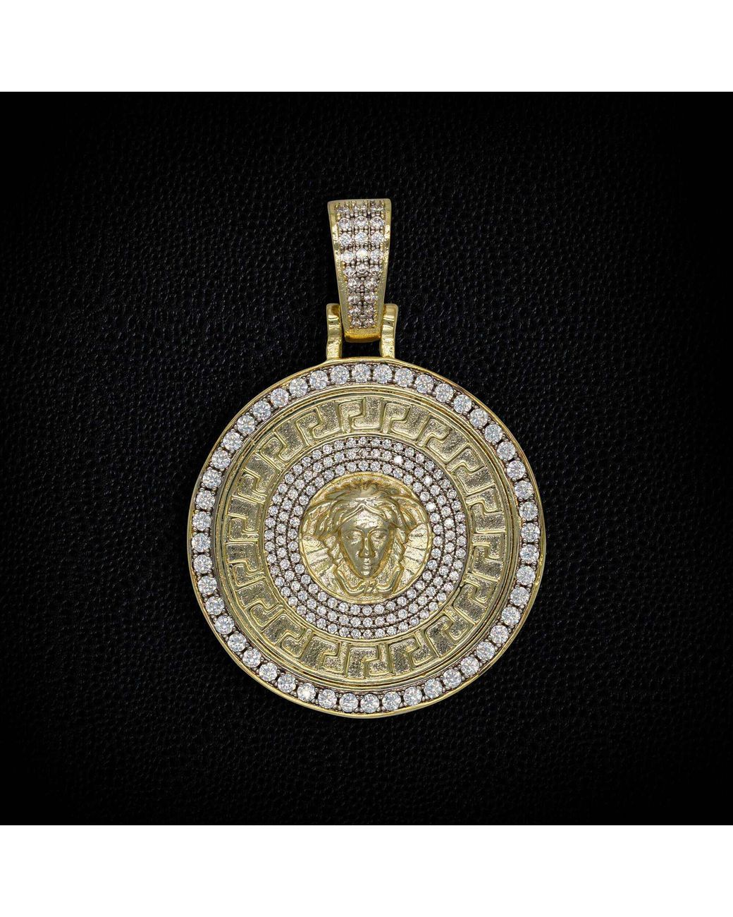 Diamond medusa deals pendant