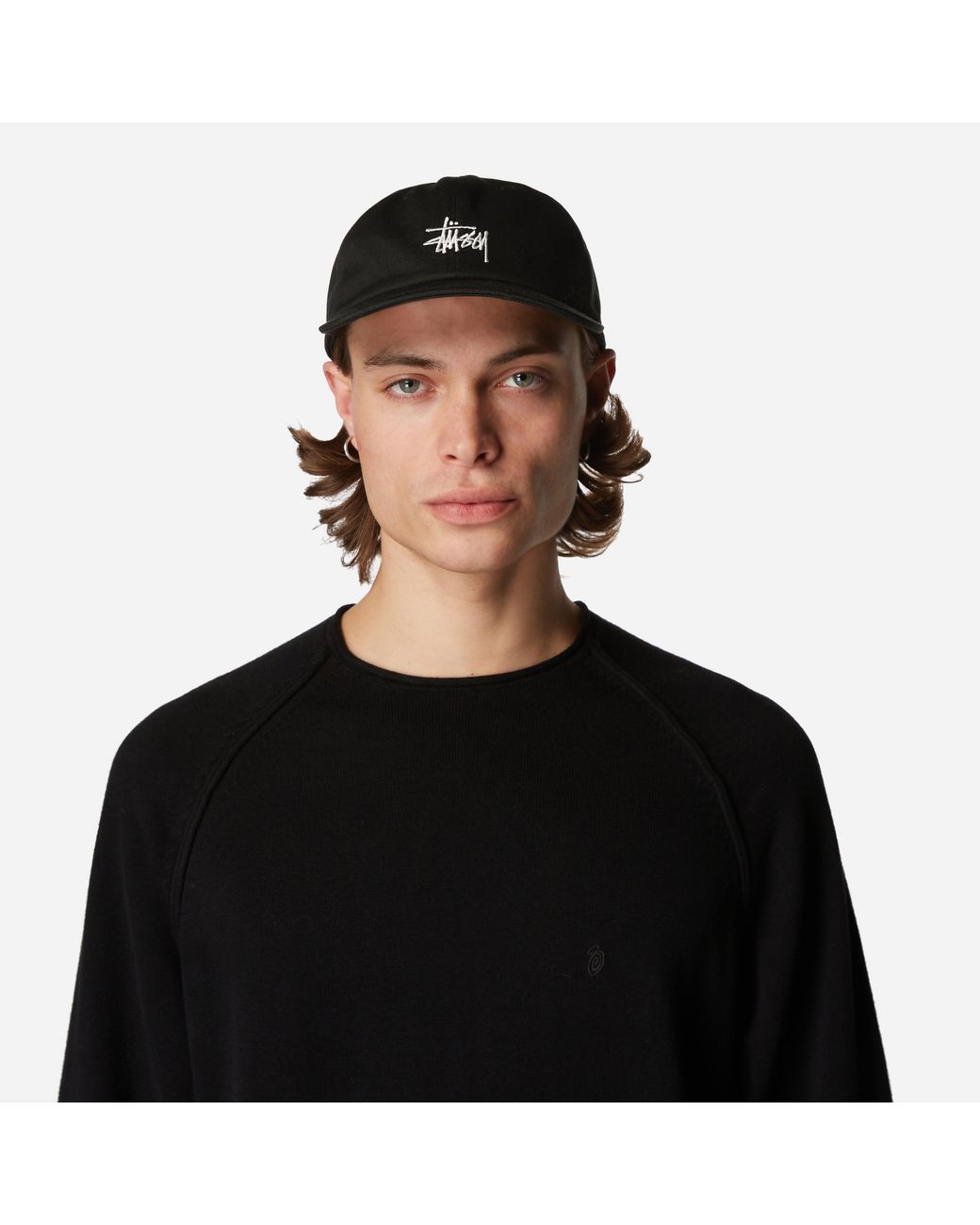 Stussy Exposed Seam Knit in Black for Men | Lyst
