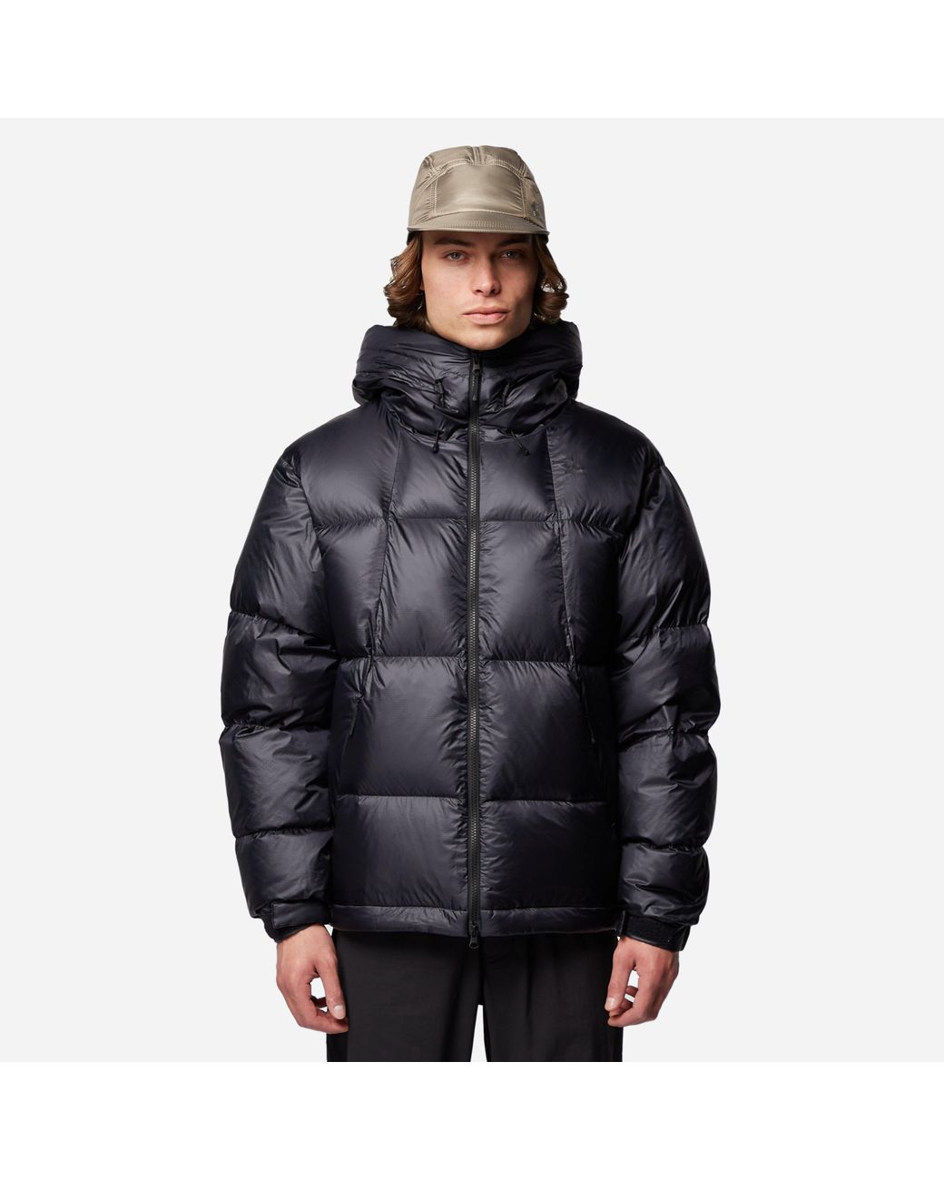 Goldwin Pertex Quantum Down Parka in Black for Men Lyst