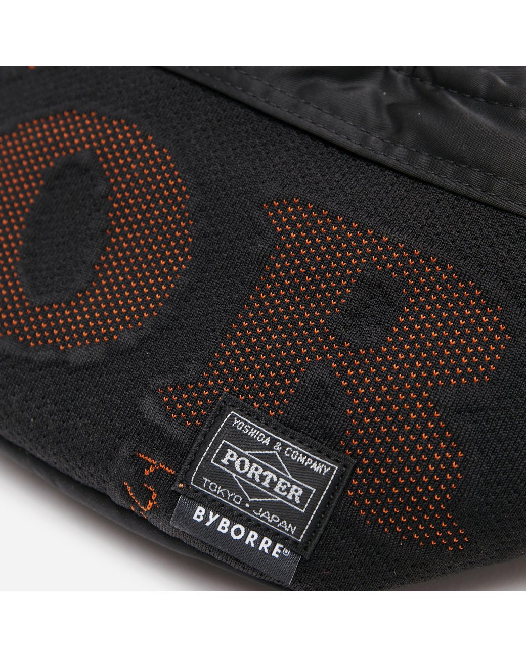 Porter-Yoshida and Co X Byborre Waist Bag in Black for Men | Lyst